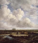 Jacob van Ruisdael View of Haarlem with Bleaching Grounds oil painting on canvas